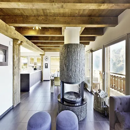Beautiful With Views From Balcony Chalet Nendaz